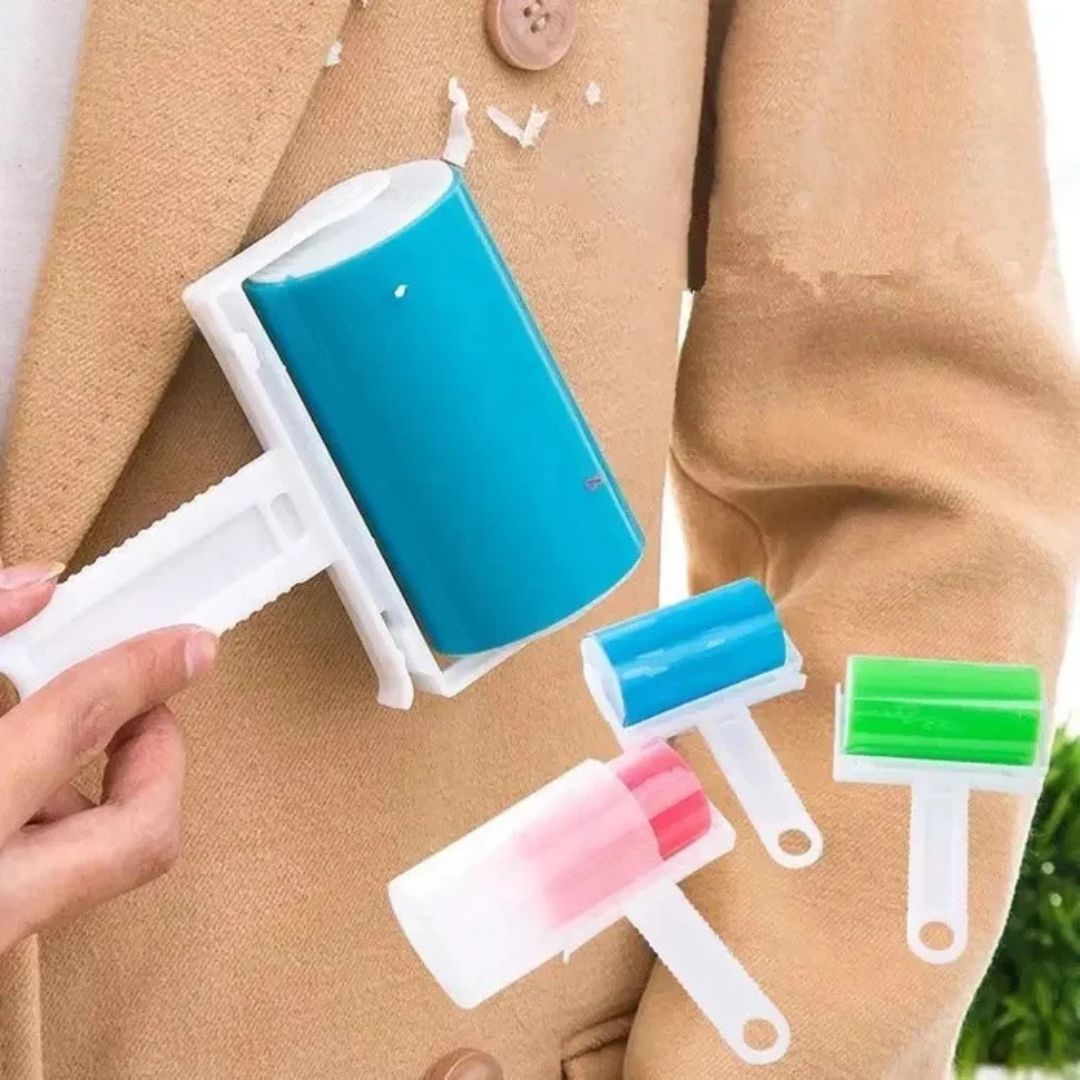 Reusable Lint Remover - Washable Clothes Sticky Roller