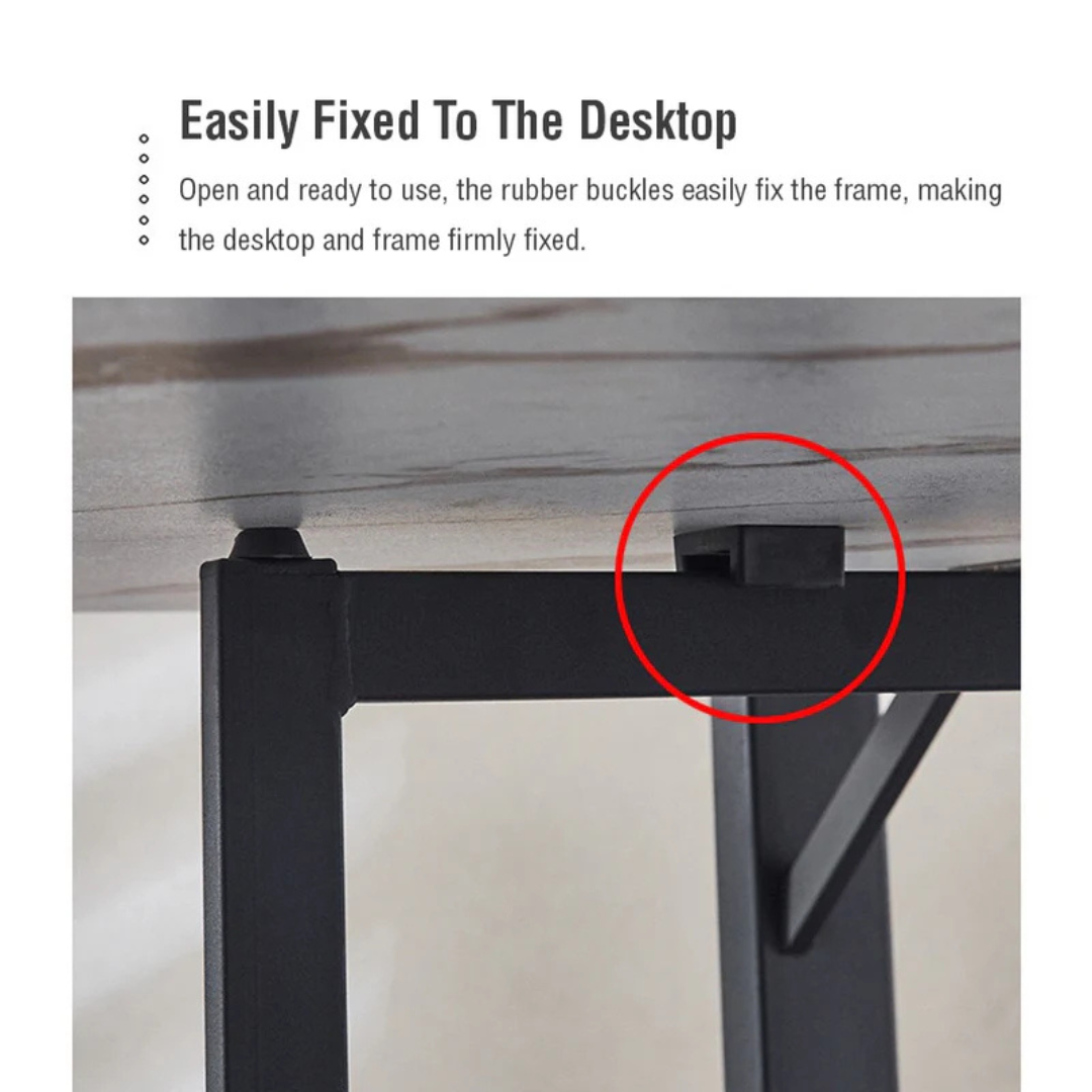 Multifunctional Folding Dining Table - Removable, Extendable, and Stylish Home Furniture