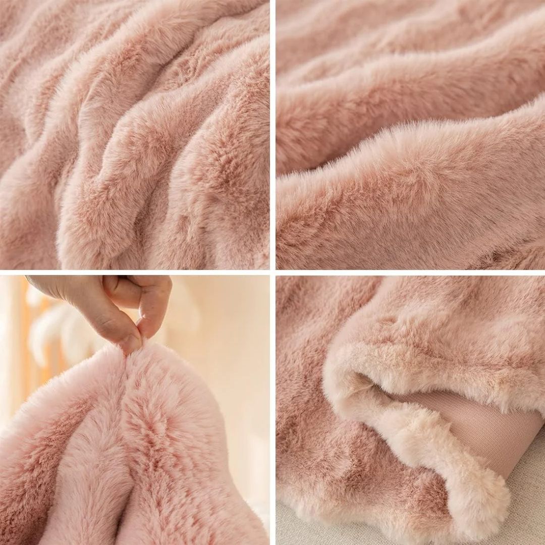 Super Soft Plush Couch Cover - Sofa Cushion Cover for Ultra Soft Comfort