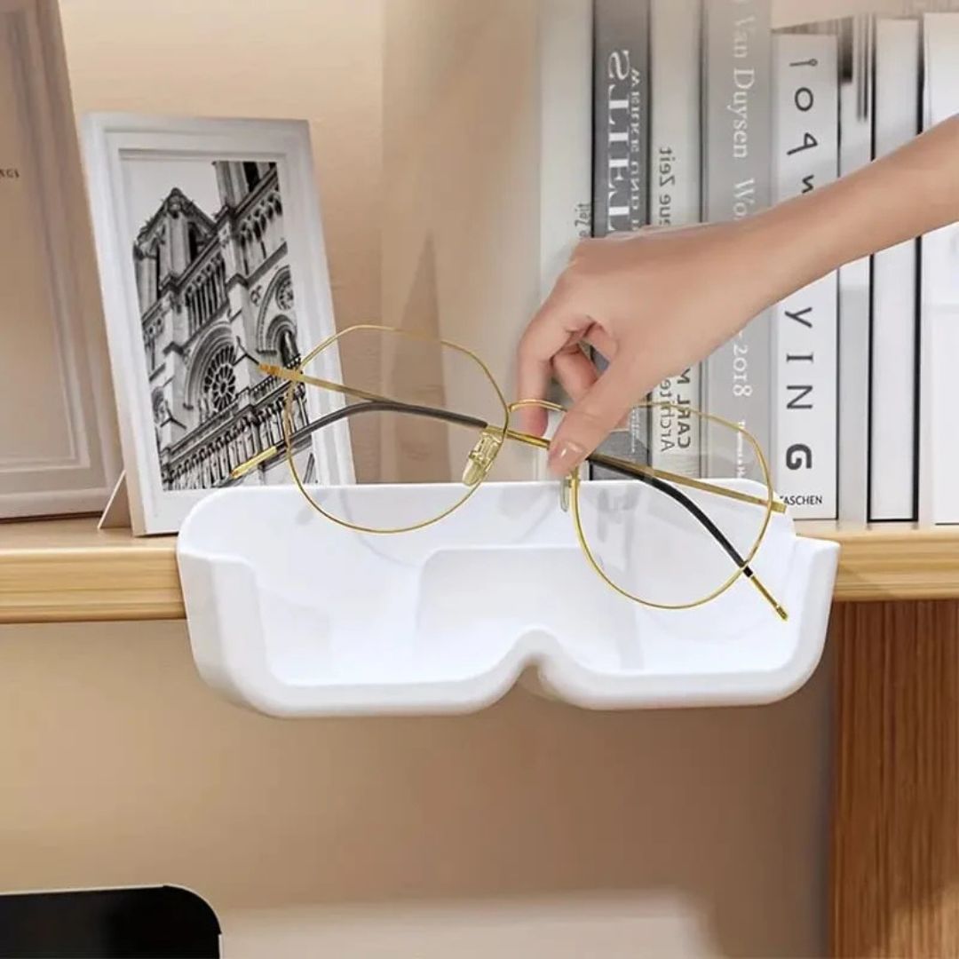 Wall Mounted Eye Glass Holder, Eye Wear Organizer, Storage Rack for Sunglasses