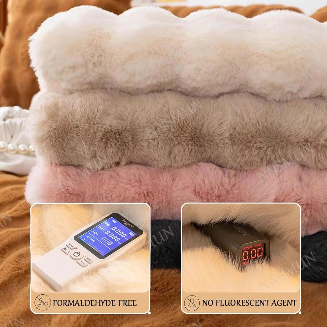 Super Soft Plush Couch Cover - Sofa Cushion Cover for Ultra Soft Comfort