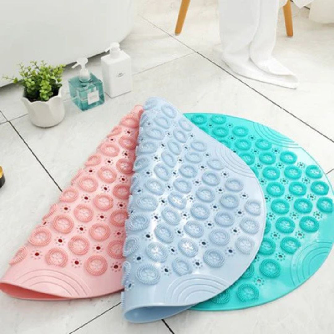 Non-Slip Round Shower Mat