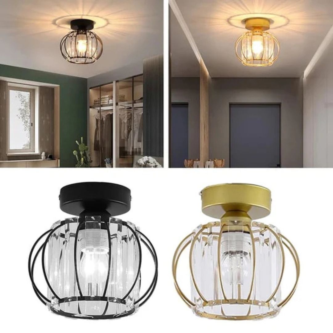 Modern Crystal LED Ceiling Lampshade, Mini Crystal chandelier Indoor Lighting