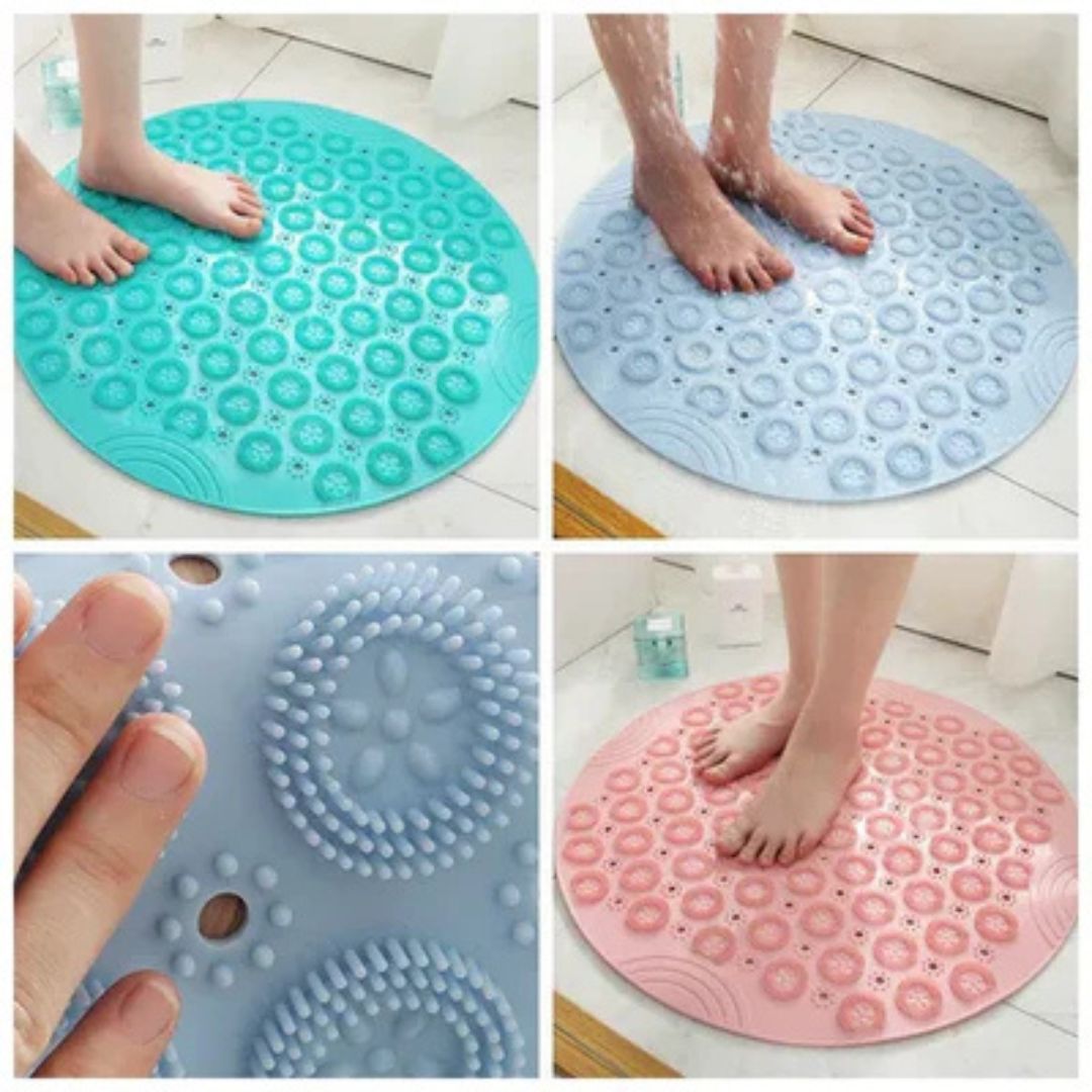 Non-Slip Round Shower Mat