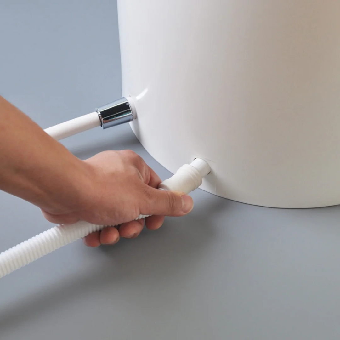 Automatic Wudu Foot Washer Basin, Portable Ablution Foot Washer with Sprayer