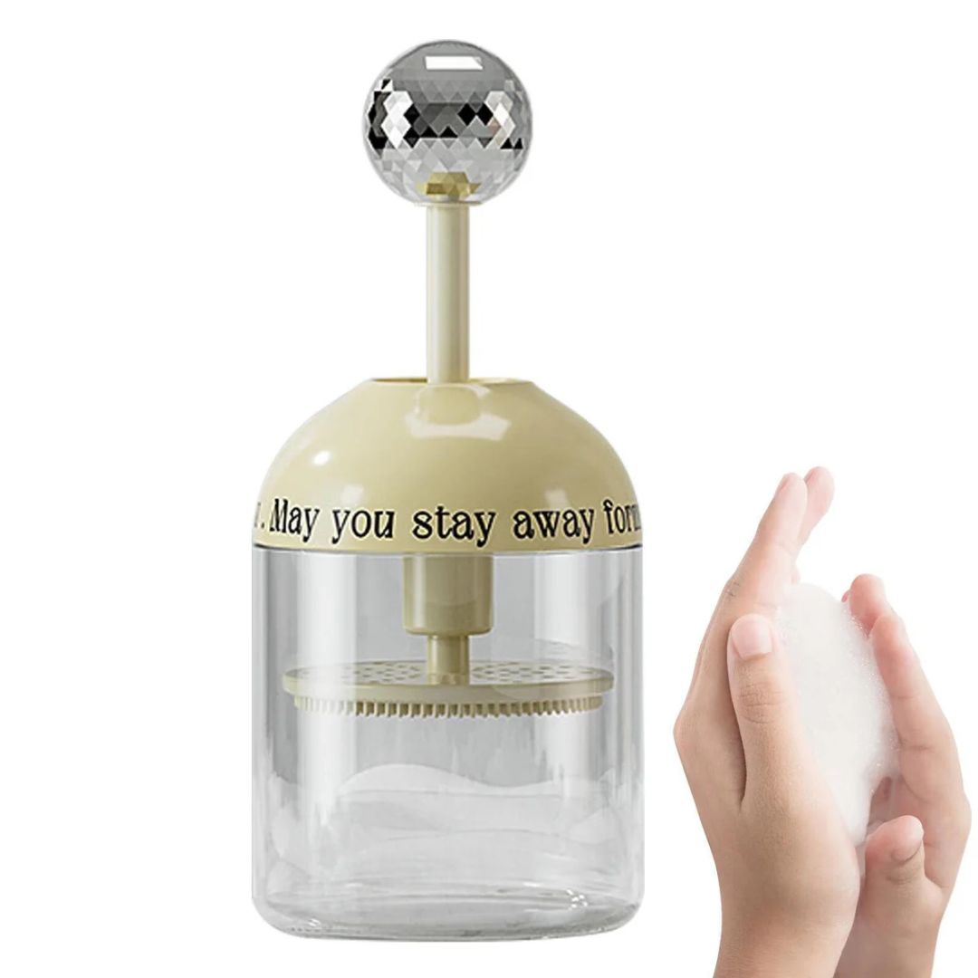 Automatic Rebound Soap Bubbler, Bathroom Supplies Shampoo Foamer