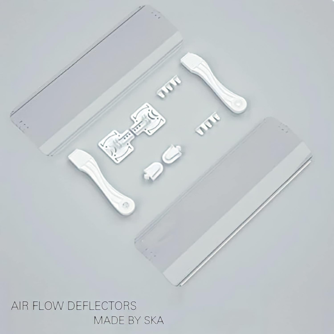 Split Ac Air Deflector (Adjustable) Classic Suitable for all Split ac Air Conditioners.Rotable 360°degree