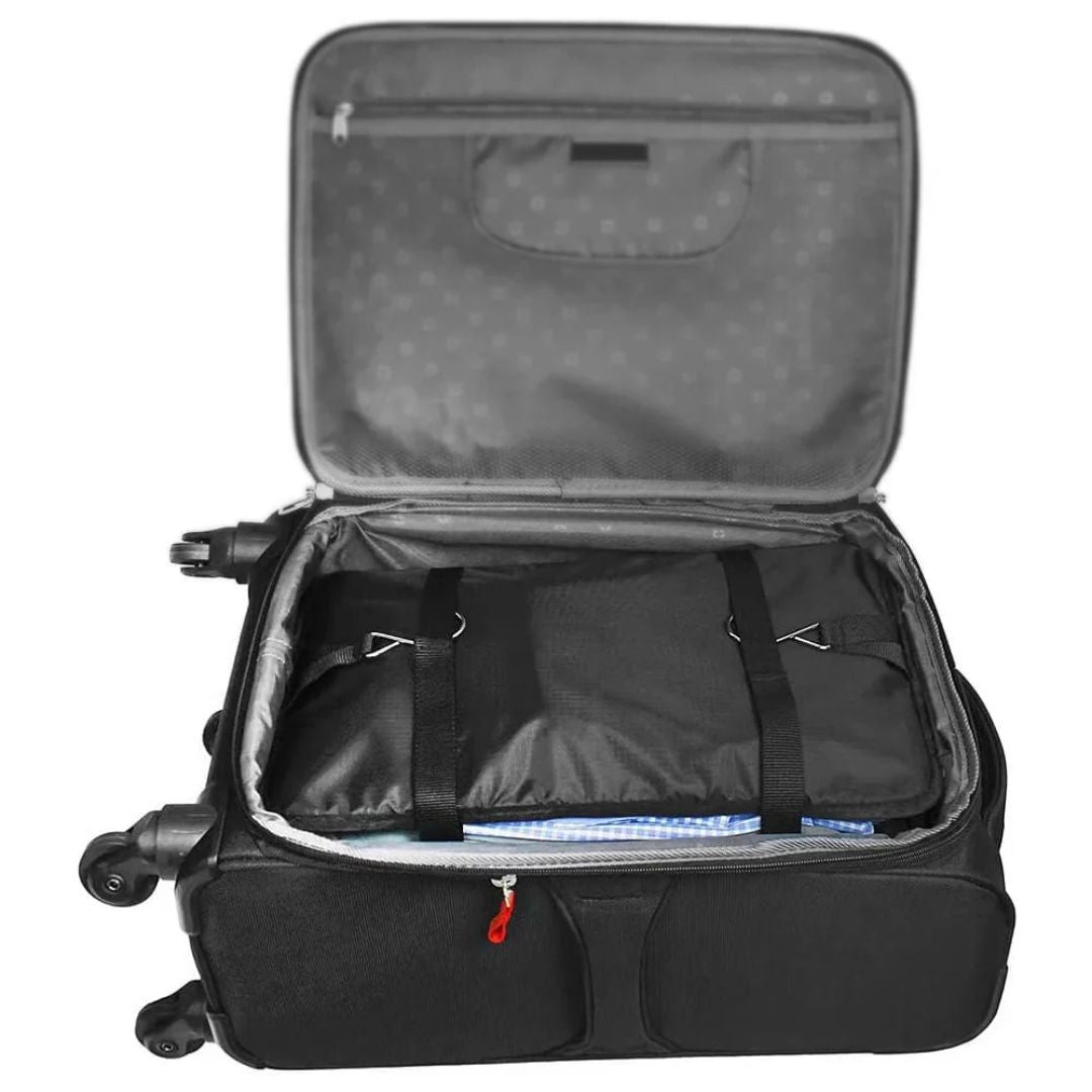 Hanging Travel Shelf Organizer, Luggage Packing Cube Bag, Collapsible Garment Storage Organizer