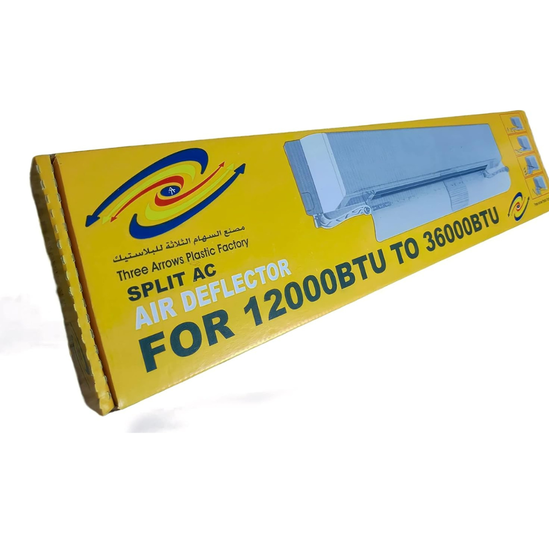 Split Ac Air Deflector (Adjustable) Classic Suitable for all Split ac Air Conditioners.Rotable 360°degree
