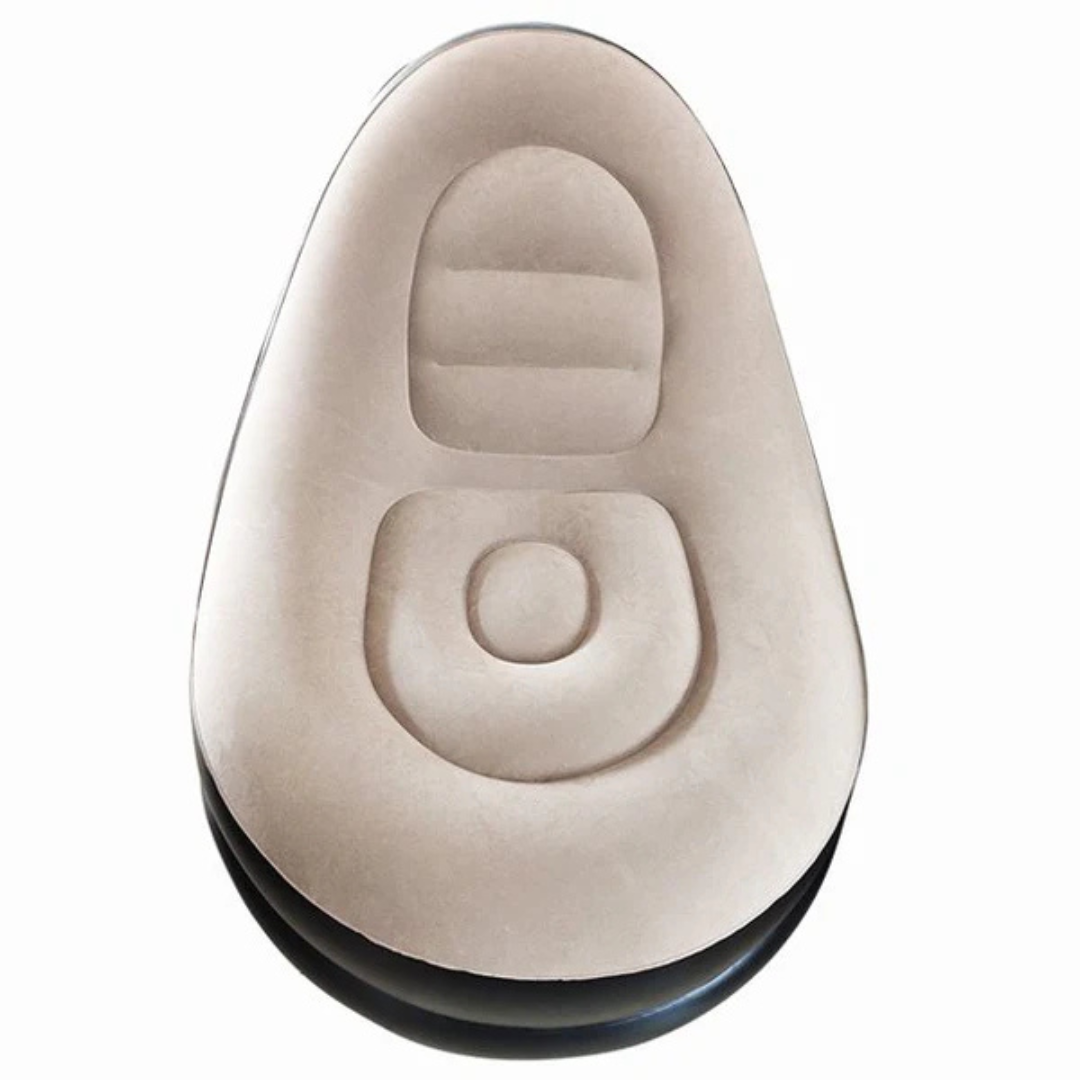 Inflatable Air Filling Premium Lounge Sofa Chair with Footrest