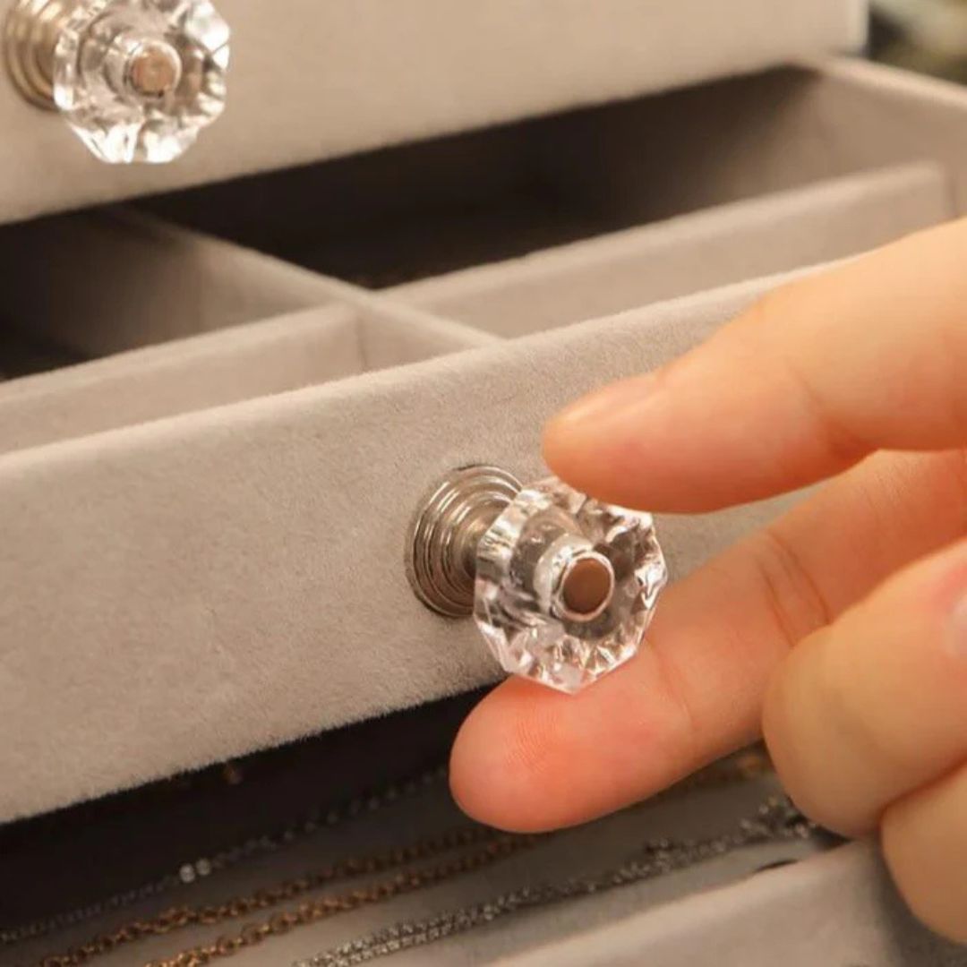 Jewelry Organizer Box, Multi-layer Jewelry Storage Holder with Drawers