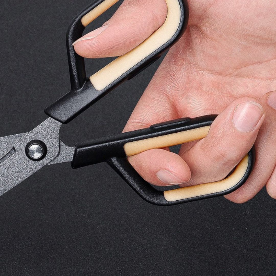 Scissors with Paper Cutting Blade - Creative Art Utility Knife for Office and Student