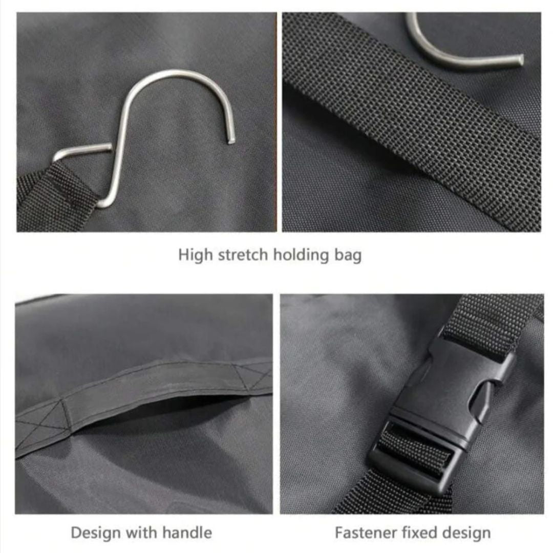 Hanging Travel Shelf Organizer, Luggage Packing Cube Bag, Collapsible Garment Storage Organizer