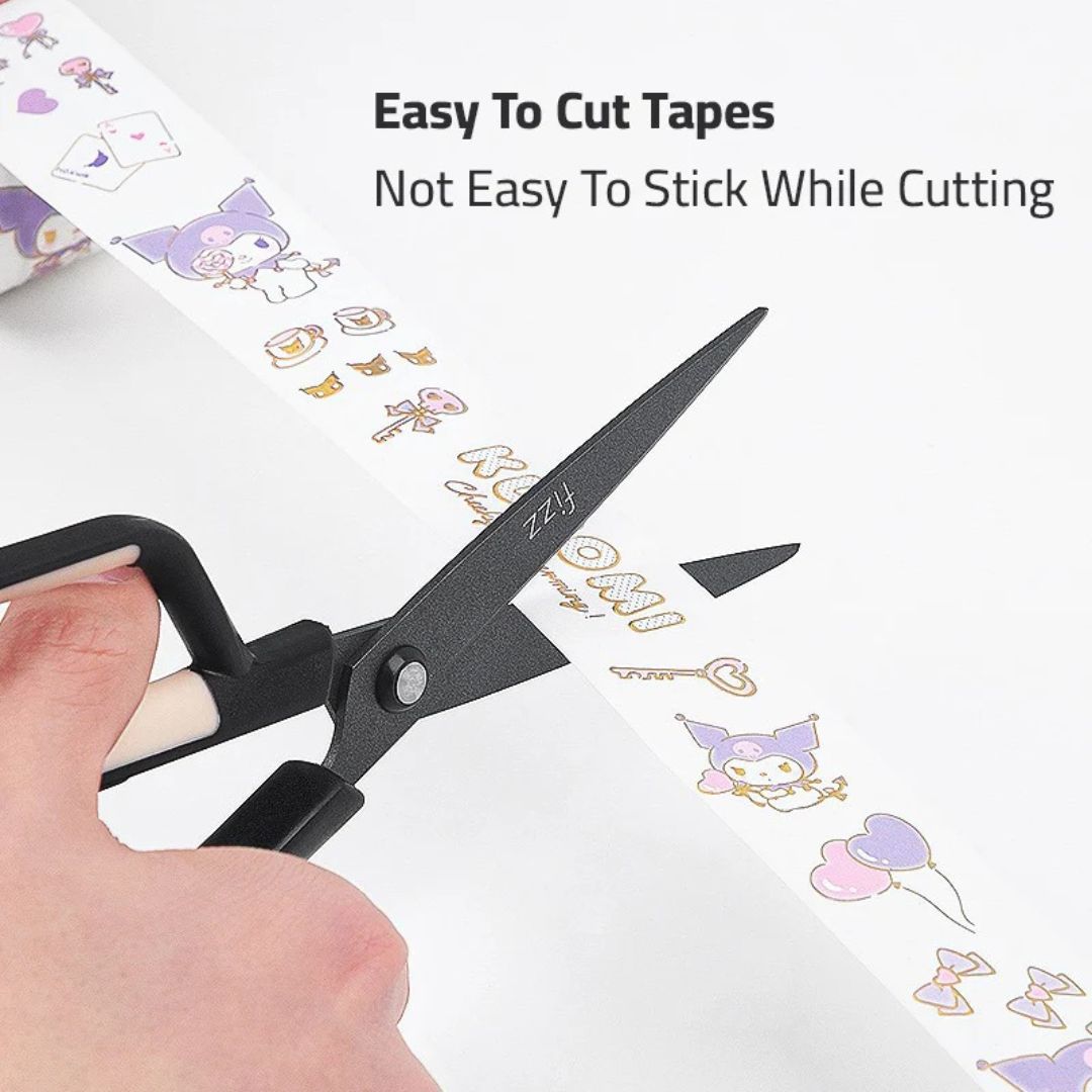 Scissors with Paper Cutting Blade - Creative Art Utility Knife for Office and Student