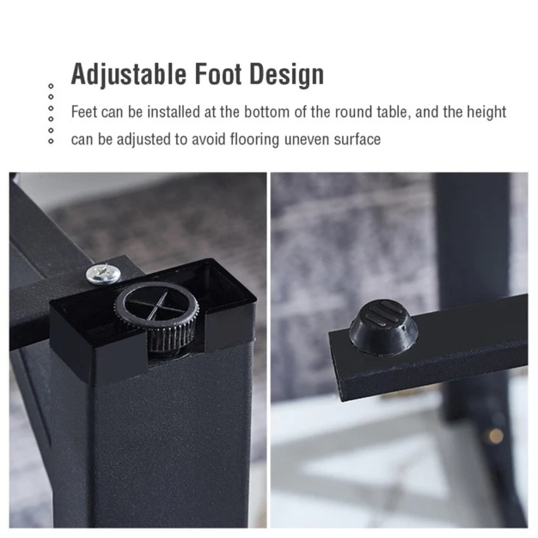 Multifunctional Folding Dining Table - Removable, Extendable, and Stylish Home Furniture