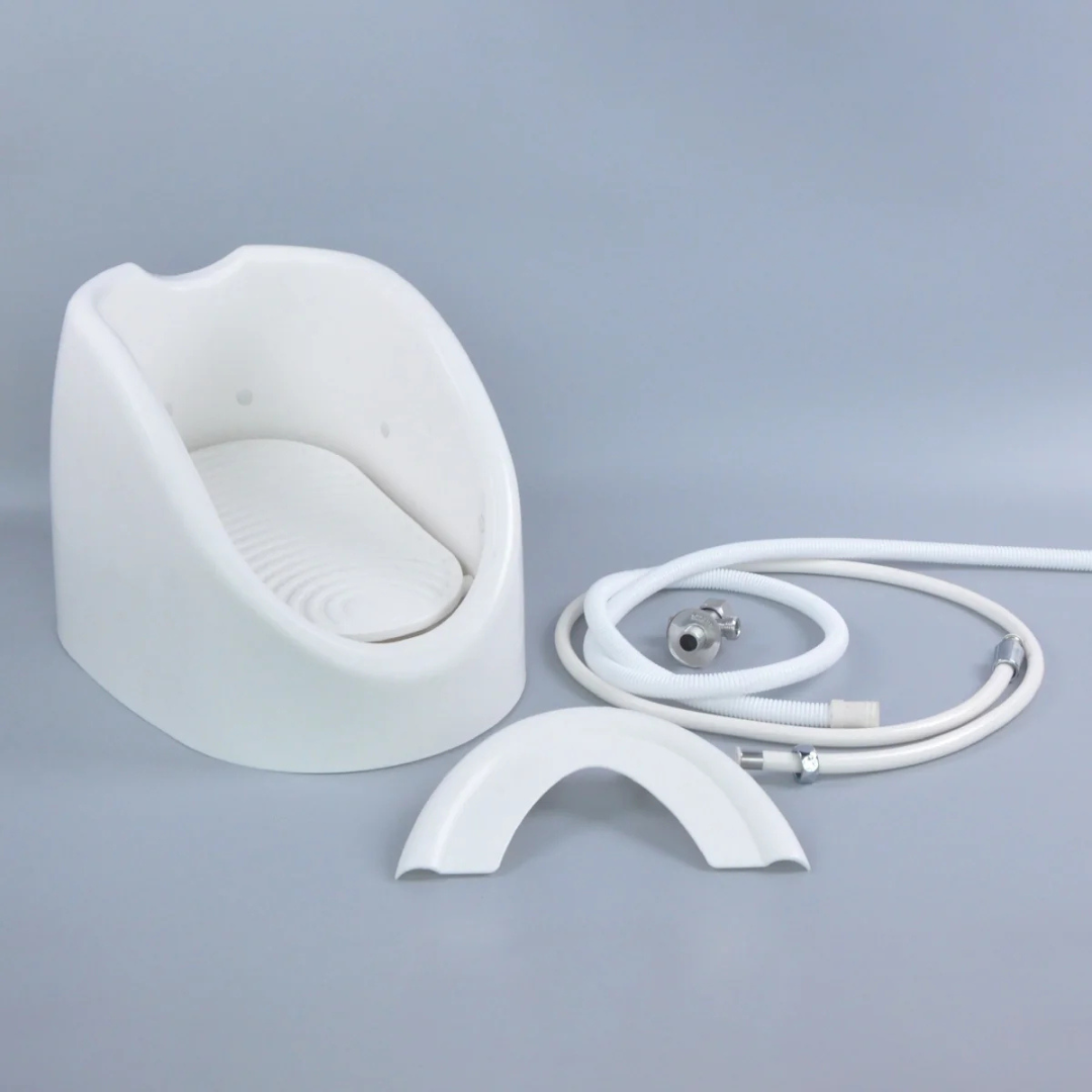 Automatic Wudu Foot Washer Basin, Portable Ablution Foot Washer with Sprayer