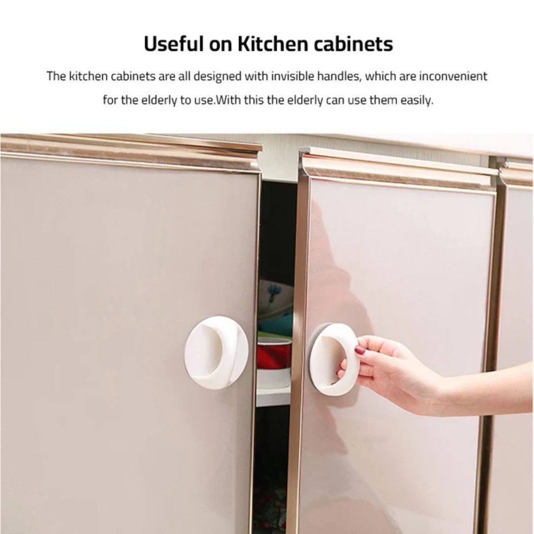 Multi-functional Door Handle, Cabinet Drawer Window Glass Door Pull Handle, Adhesive Toilet Seat Lifter