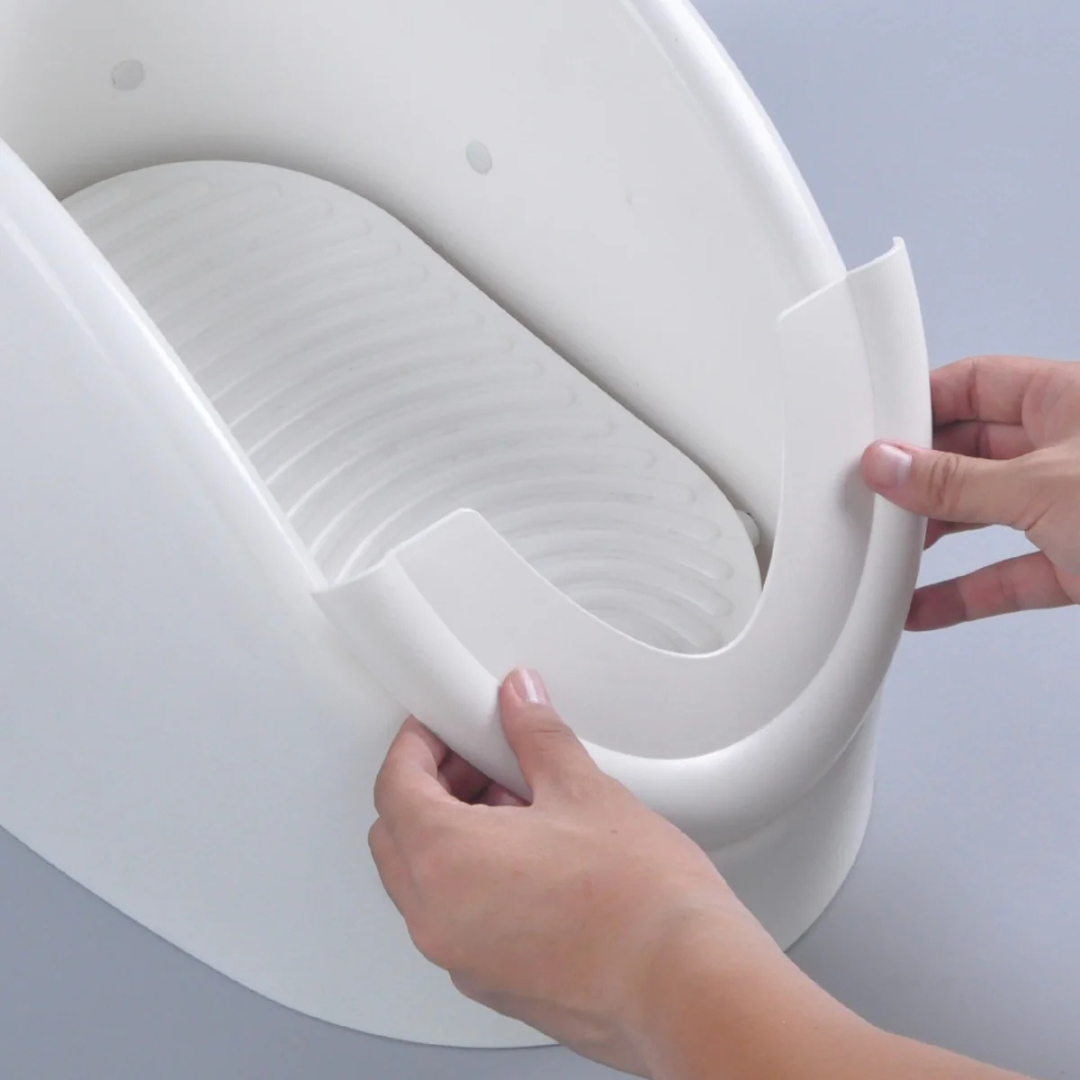 Automatic Wudu Foot Washer Basin, Portable Ablution Foot Washer with Sprayer