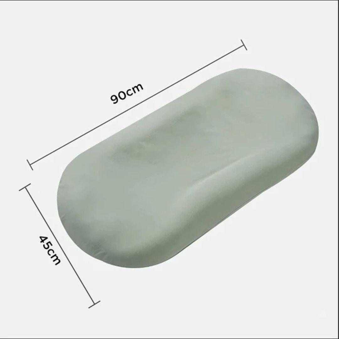 New Born Baby Infant Mattress Sleep Nest Baby Portable Baby Cushion Bed Detachable Washable Color: Sky Blue