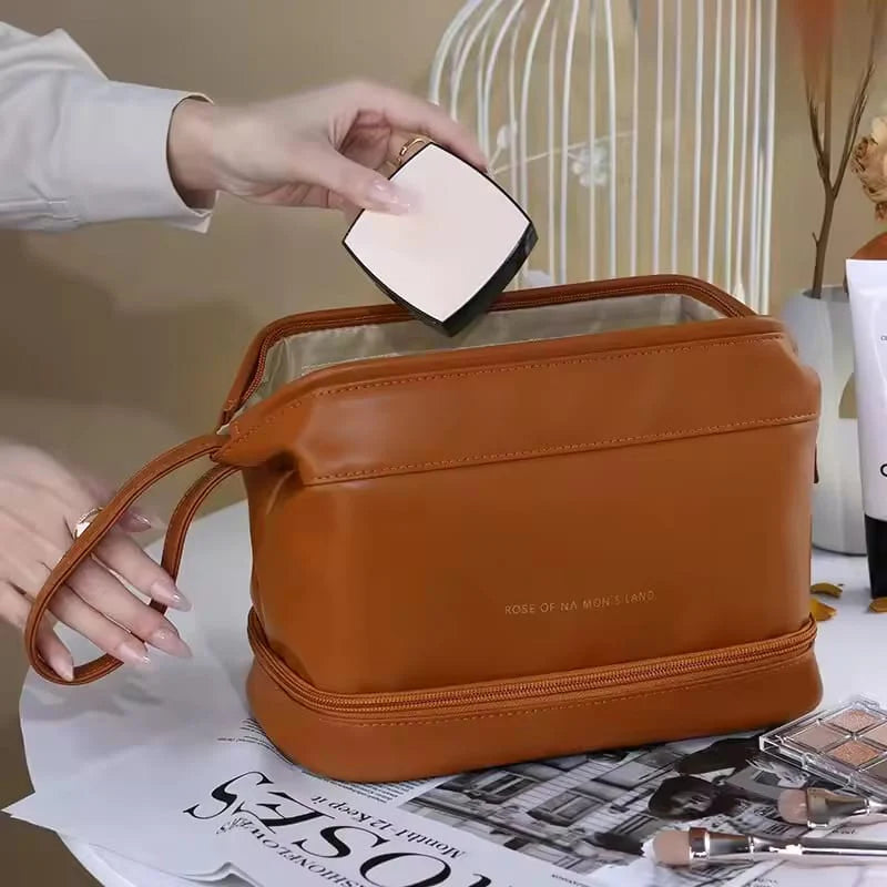 حقيبة تنظيم مستحضرات التجميل للسفر، حقيبة أدوات الزينة النسائية