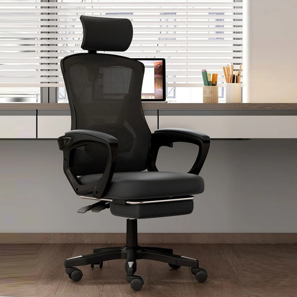 Ergonomic Comfortable Adjustable Office Chair with Wheels