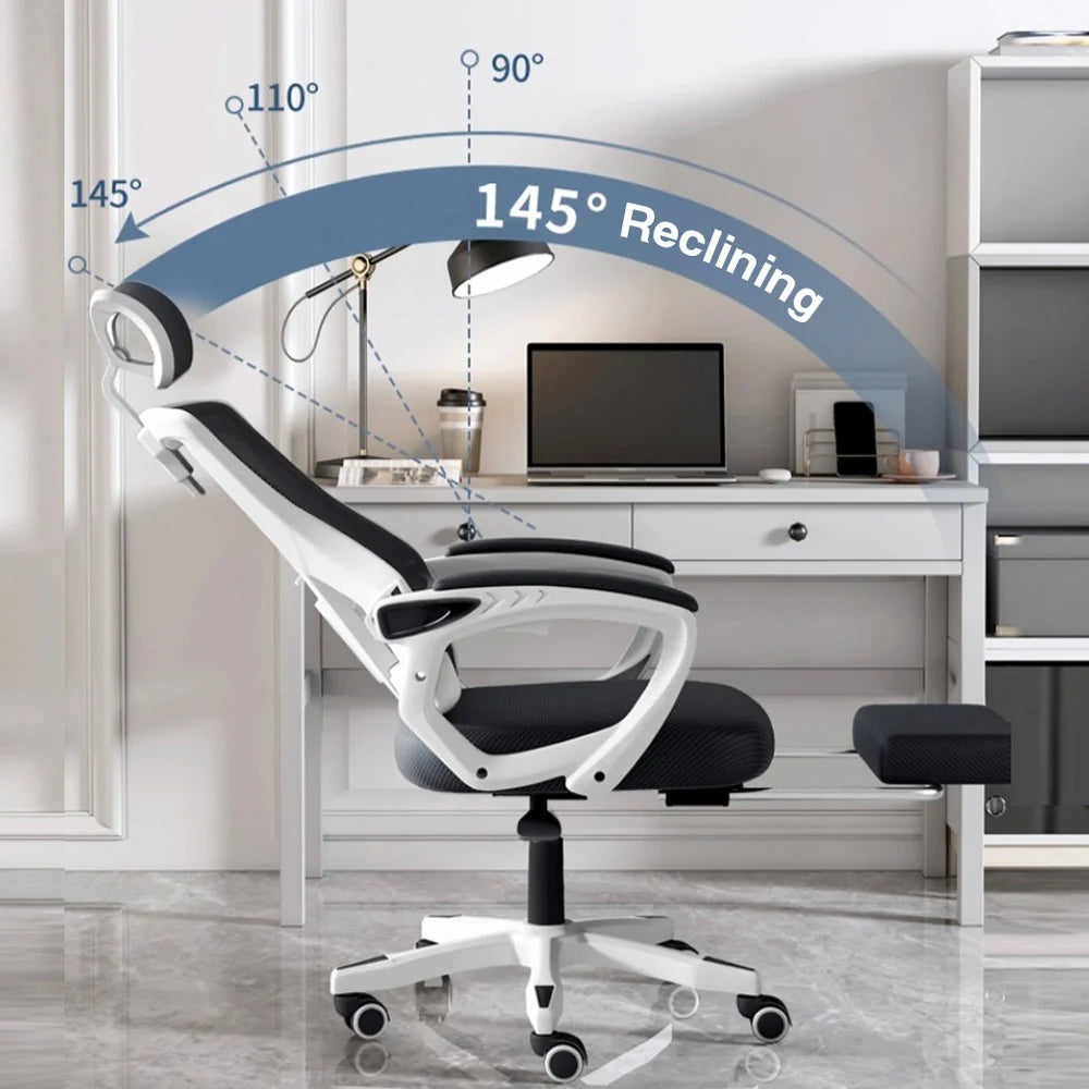 Ergonomic Comfortable Adjustable Office Chair with Wheels