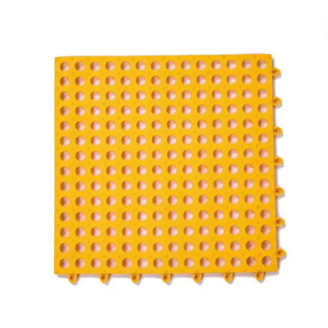 Non-Slip Bathroom Shower Mat, Mesh Square Floor Mat
