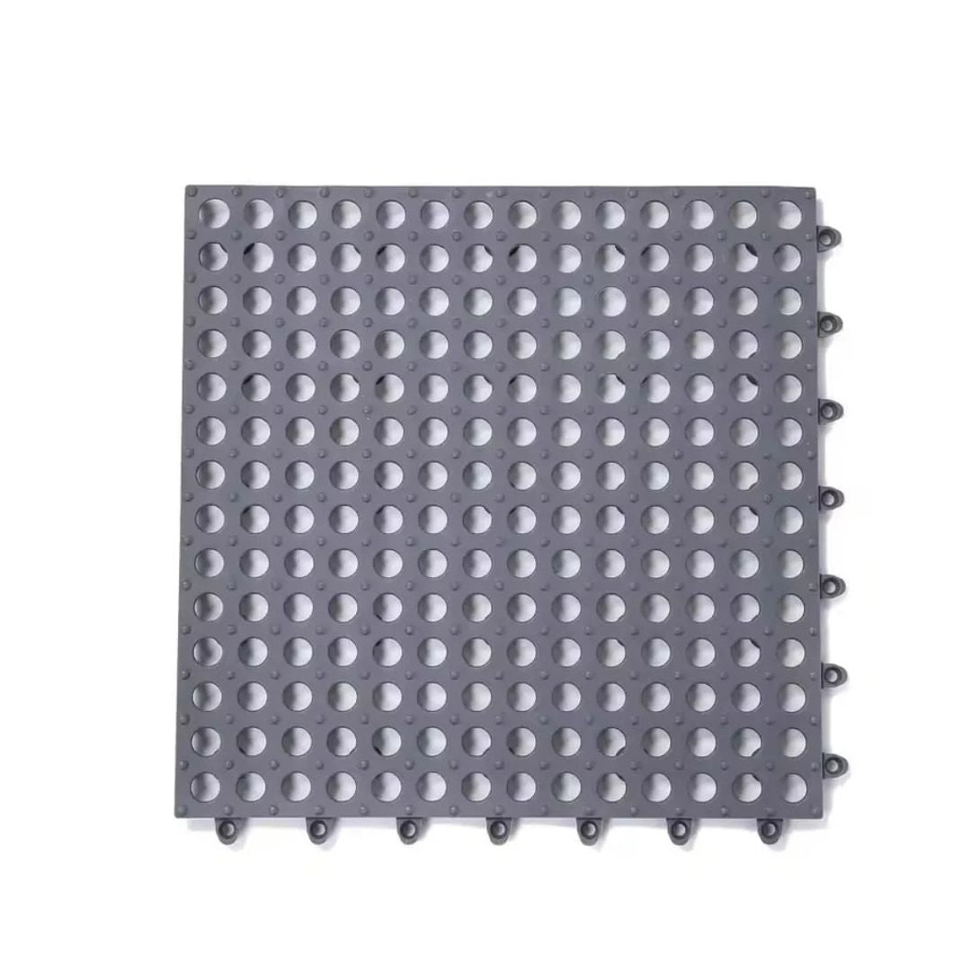 Non-Slip Bathroom Shower Mat, Mesh Square Floor Mat