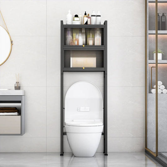 Toilet Storage Cabinet, Over The Toilet Rack Shelf, Space Saving Bathroom Organizer