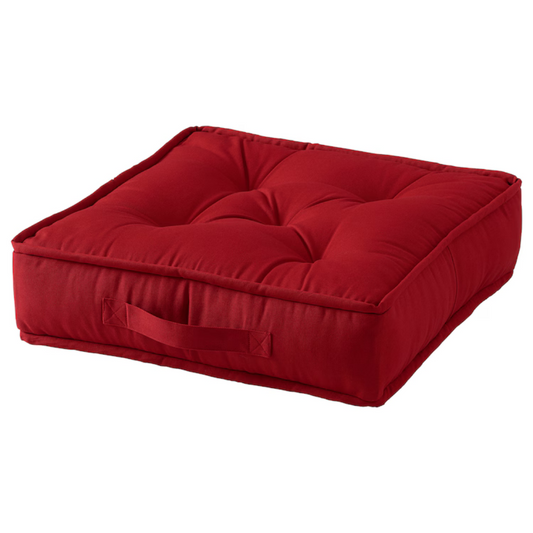 Floor & Chair cushion, red, 45x45x10 cm