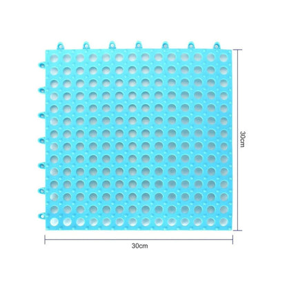 Non-Slip Bathroom Shower Mat, Mesh Square Floor Mat