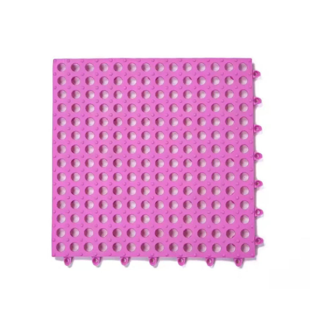 Non-Slip Bathroom Shower Mat, Mesh Square Floor Mat