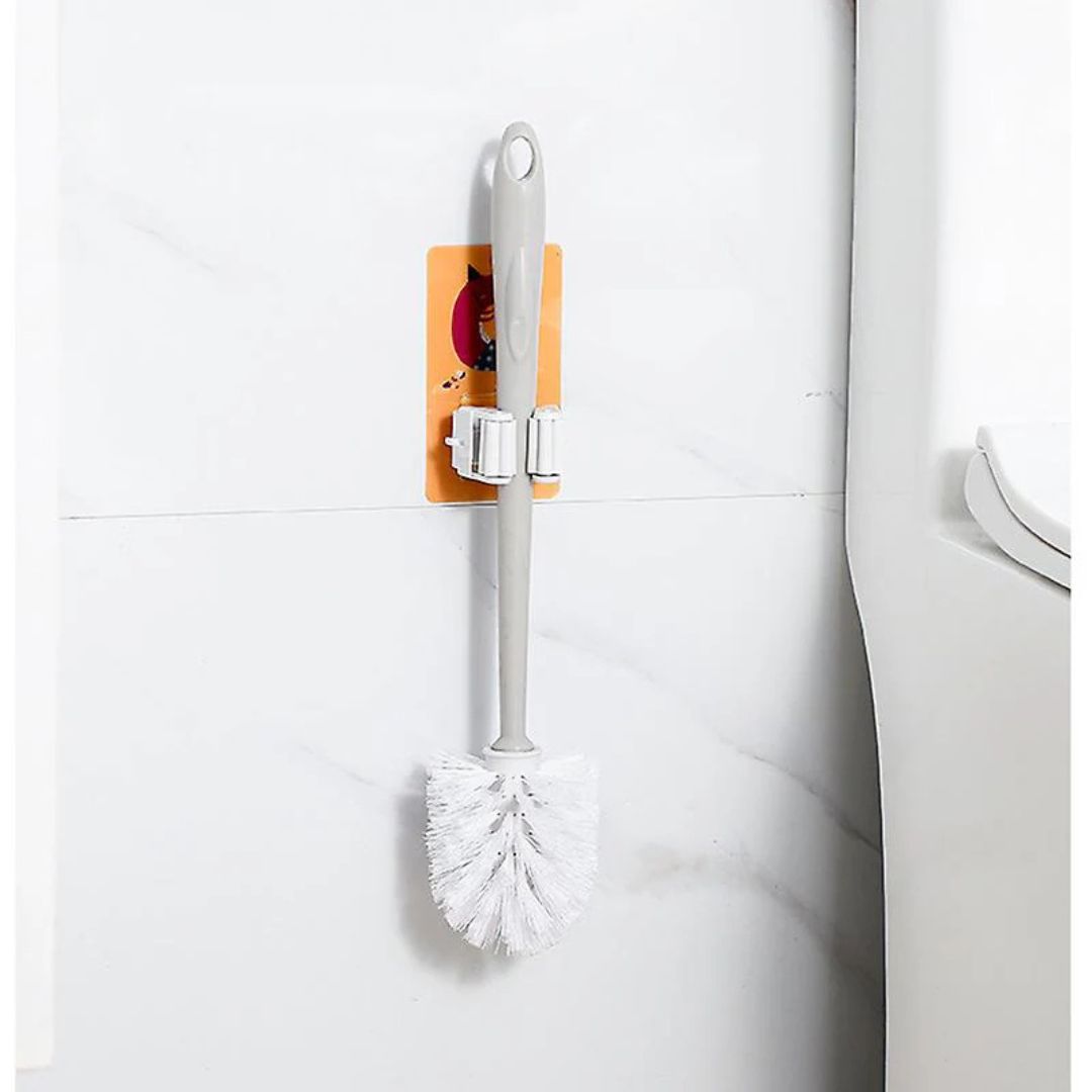 Nail-free Wall Mount Mop Brush Broom Holder