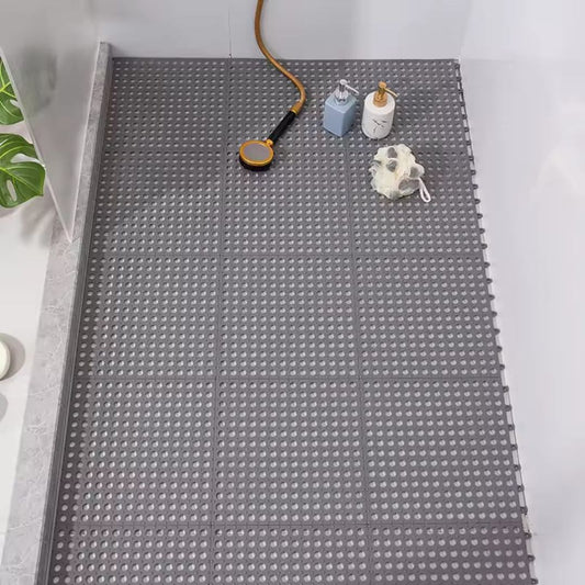 Non-Slip Bathroom Shower Mat, Mesh Square Floor Mat