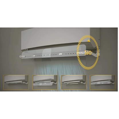 Split Ac Air Deflector (Adjustable) Classic Suitable for all Split ac Air Conditioners.Rotable 360°degree