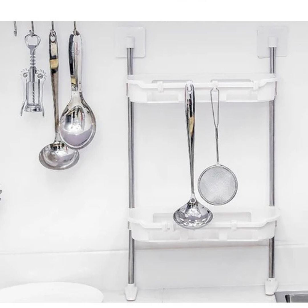 Punch-free Storage Shelf Above Toilet with Support Feet, Toilet Organizer Rack