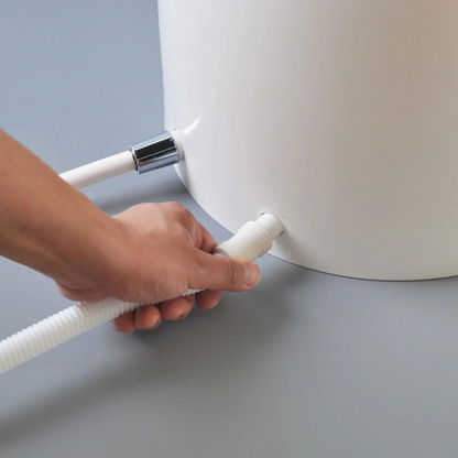 Automatic Wudu Foot Washer Basin, Portable Ablution Foot Washer with Sprayer
