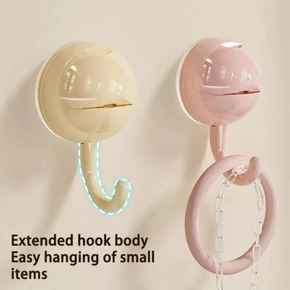 Reusable Suction Cup Hook, Hanger Hook Clip for Bathroom and Kitchen Organization