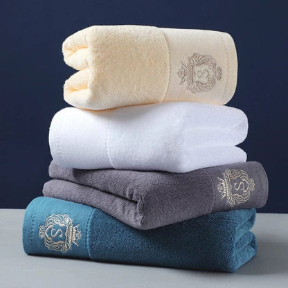 Soft, Absorbent Cotton Towel - Bath, Hand, and Face Towels
