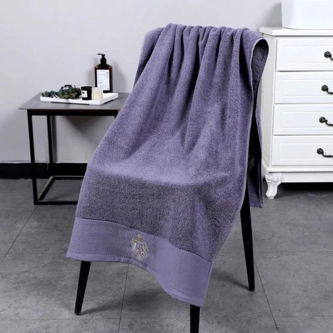 Soft, Absorbent Cotton Towel - Bath, Hand, and Face Towels