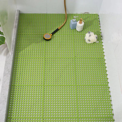 Non-Slip Bathroom Shower Mat, Mesh Square Floor Mat