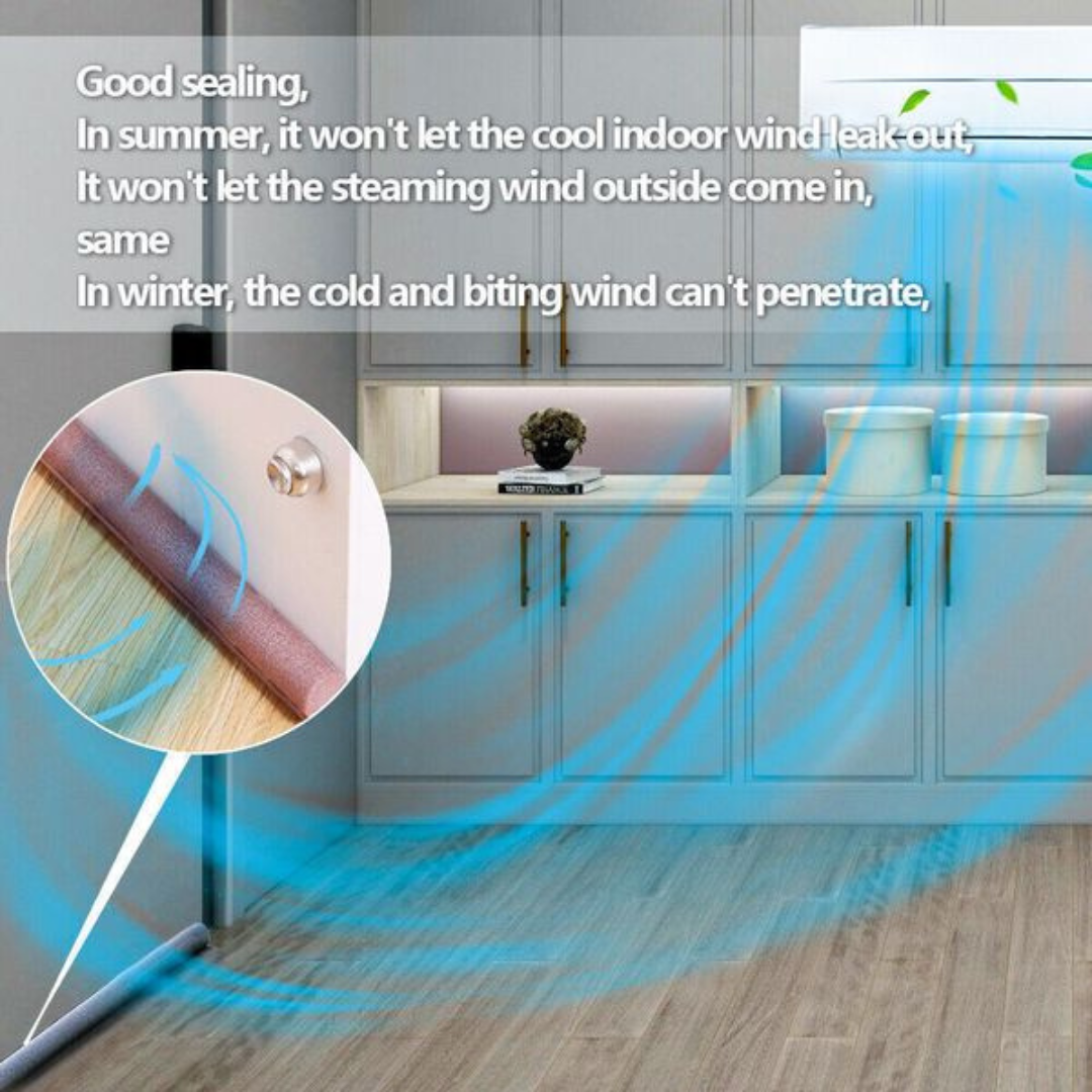 Door Dust Stopper, Door Gap Cover Sealer, Twin Draft Door Guard