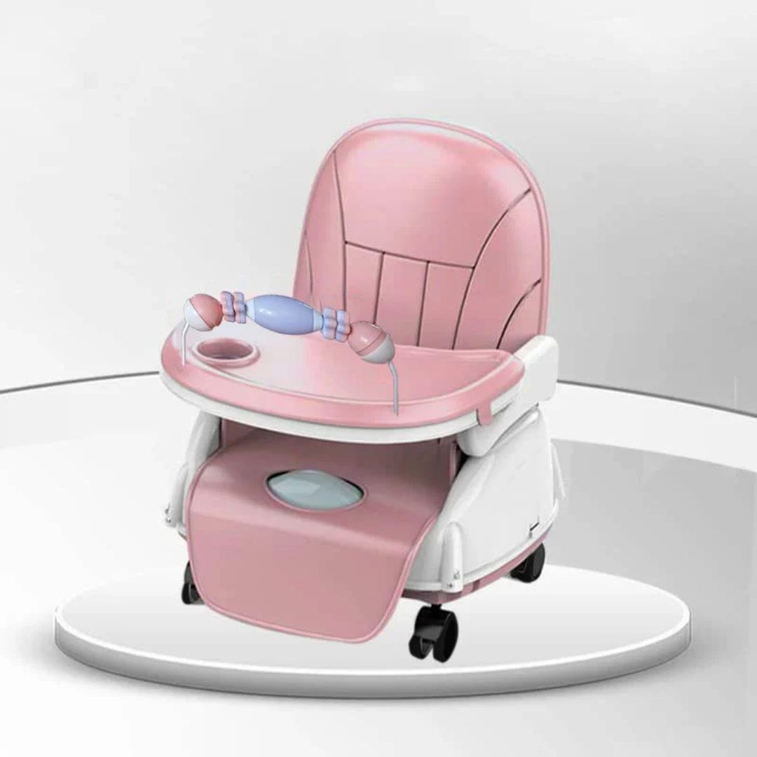 Baby Feeding High Chair, Convertible Baby Chair With Tray, Booster Seat For Infants