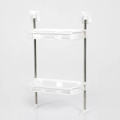 Punch-free Storage Shelf Above Toilet with Support Feet, Toilet Organizer Rack