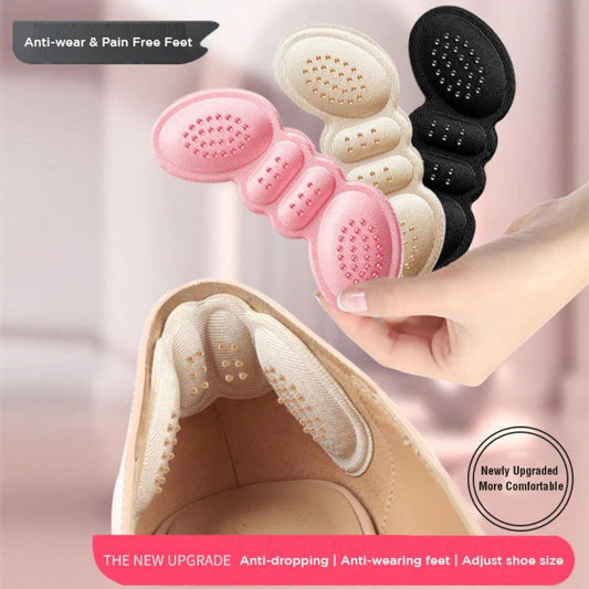 1 Pair Heel Pads Anti-Slip Cushioning High Heel Comfortable Protector