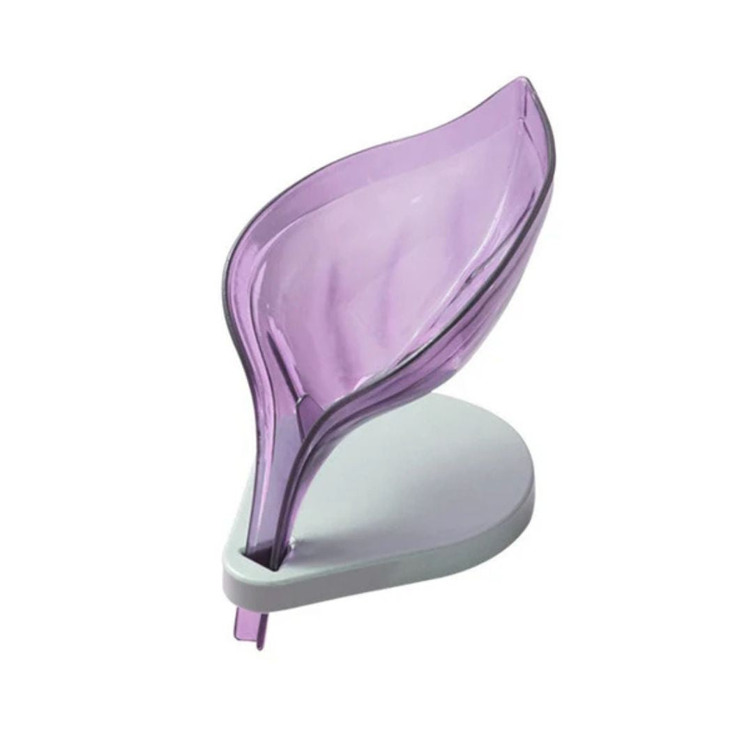 Self Draining Soap Holder Leaf Shape Soap Box