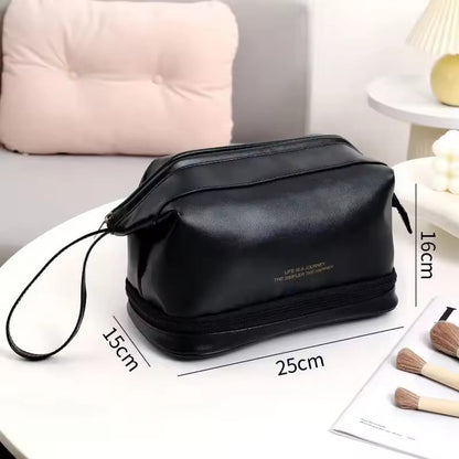 Travel Cosmetic Makeup Organizer Bag, Women Toiletry Pouch Bag
