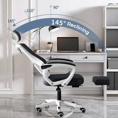 Ergonomic Comfortable Adjustable Office Chair with Wheels