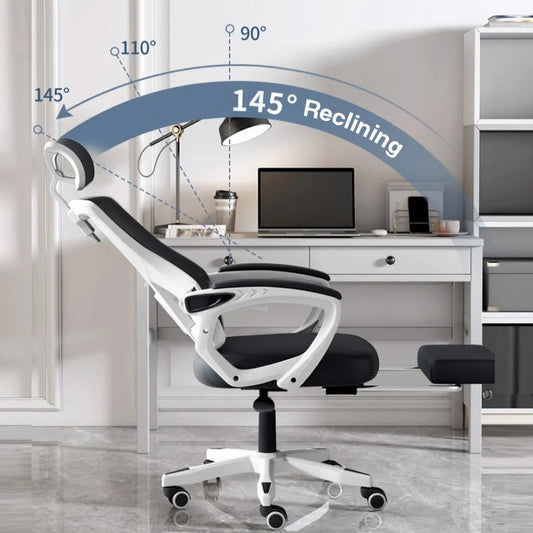 Ergonomic Comfortable Adjustable Office Chair with Wheels