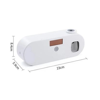 UV Toothbrush Sanitizer Toothpaste Squeezer With Rechargeable Solar Power